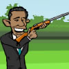 Obama Skeet Shooting spielen!